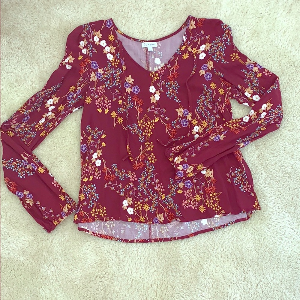 Super comfy floral long sleeve